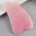 DIY Best Seller Face Roller V Shape Rose Quartz Beauty Product Gua Sha Comb Guasha