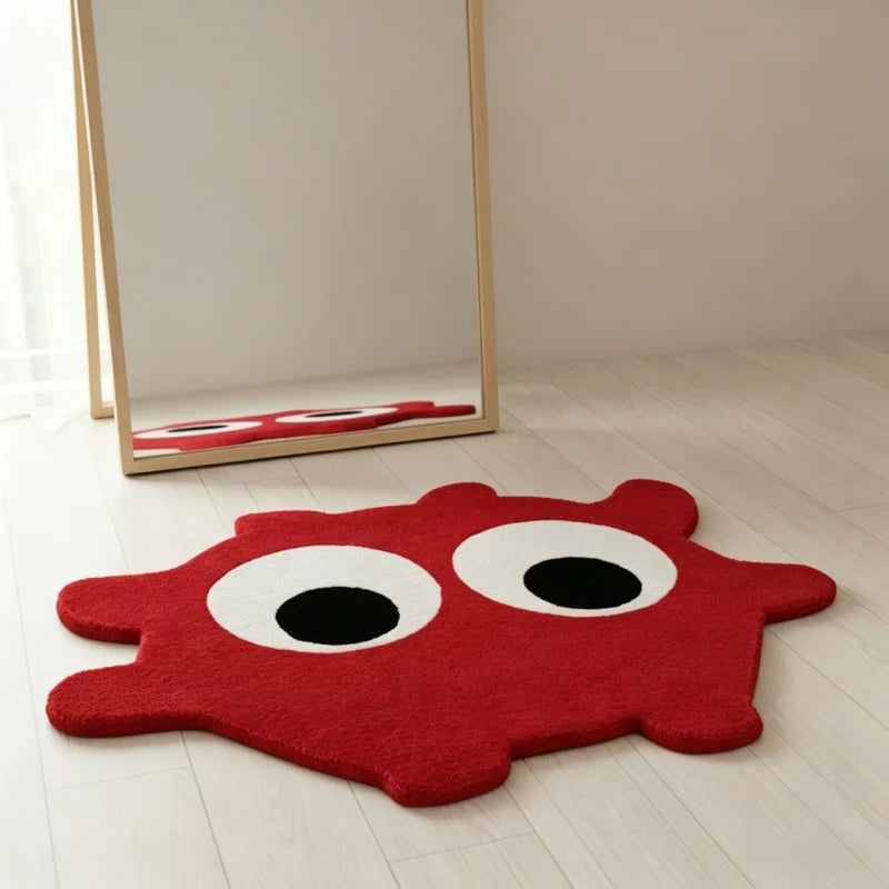 Custom Cartoon Design Rug Carpet Custom Unique Shape Hand Tufted Rugs