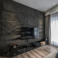 Luxury Pu Faux Stone Panel Wall Decorative Pu Mushroom Stone Artificial Polyurethane Pu Foam Panel Stone
