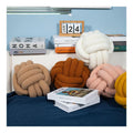 Factory Wholesale Soft 22cm Sofa Home Handmade Knot Ball Pillow