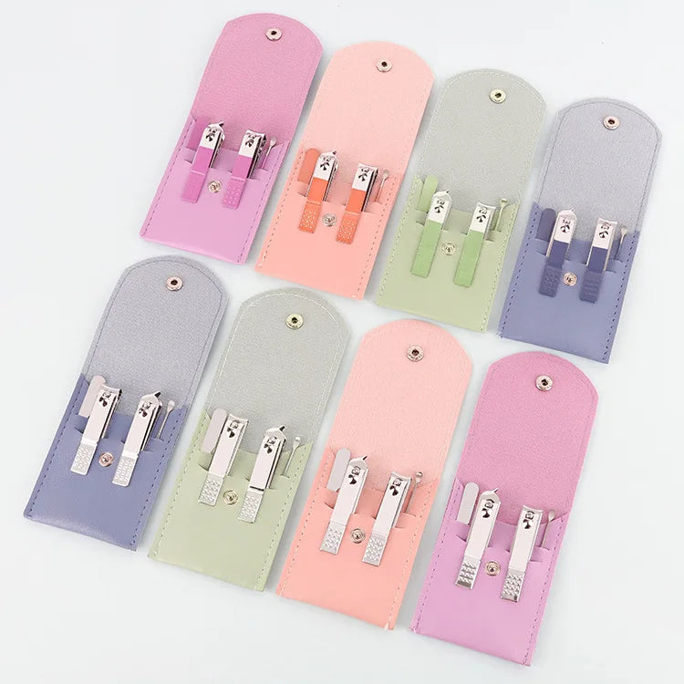 Professional  Stainless Steel Multicolor Fingernail Trimmer Toe Nail Clippers Nail Cutter Manicure Nail Clipper