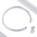 Fine Jewelry Accessories Women S925 Sterling Silver Beads Adjustable Stretch Personalized Bracelet Custom 14k Gold Pla