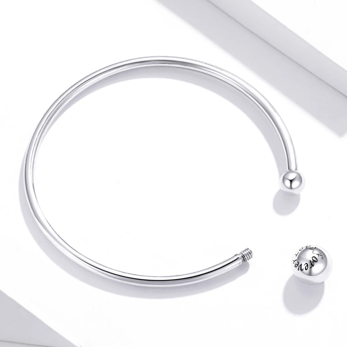 Fine Jewelry Accessories Women S925 Sterling Silver Beads Adjustable Stretch Personalized Bracelet Custom 14k Gold Pla