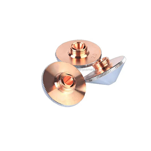Double layer or single layer D32 M14 32mm Laser Nozzle for CNC laser cutting head 32mm D32H15 Laser Nozzles