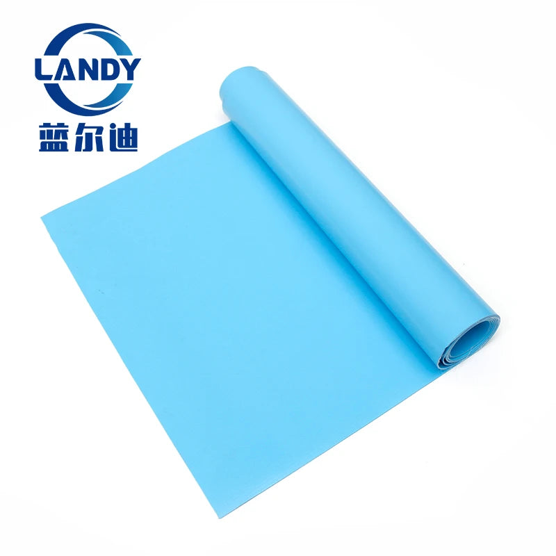 Landy F8006 Ocean Blue Custom Pattern PVC Liner Hot Sale Above Ground Swimming Pools