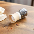 New Kitchen Tools Portable Beech Wood Spice and Herb Mill Manual Salt and Pepper Grinder