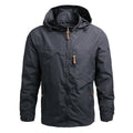 2025 Custom logo Outdoor Men's Winter Casual Sports Plus Size Windbreaker Jacket