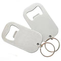 HXY 70MM Stainless Steel Eco-Friendly Custom Logo Dog Tag Bottle Opener Keychain Keyring Corkscrew Opener Unique Dog Tags Design