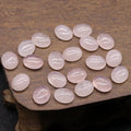 2026 Natural Rose Quartz Cabochon Polished  Cabochon Loose Gemstones For Jewelry Making