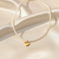 Luxury Natural Freshwater Pearl Necklace with Natural Pearl  Chain for Women Hypoallergenic Light Jewelry Gift