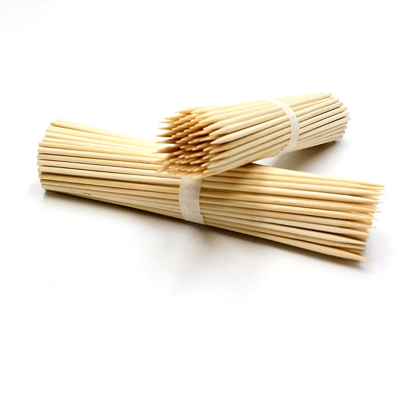 2.5*150/200/250/300mm Bamboo Skewer Barbecue Bamboo Stick
