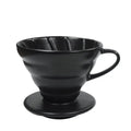 Q Coffee Dripper   Style Coffee Drip Filter Cup Permanent Pour Over Coffee Maker With Separate Stand for 1-4 Cup