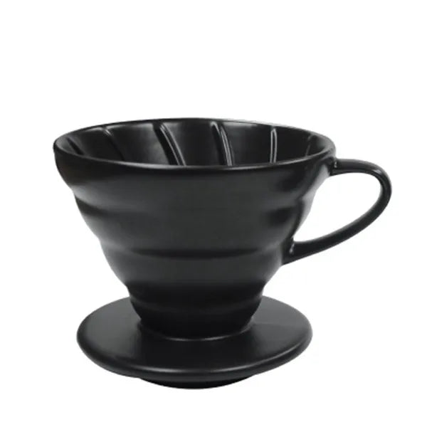 Q Coffee Dripper   Style Coffee Drip Filter Cup Permanent Pour Over Coffee Maker With Separate Stand for 1-4 Cup