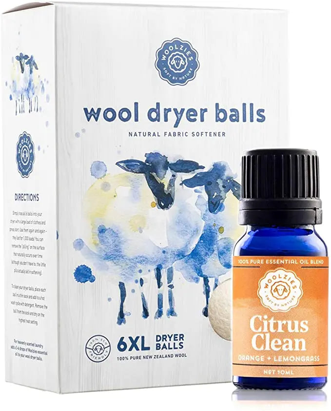 Best Essential Oil Scented Laundry Wool Dryer Balls Features Cleaning