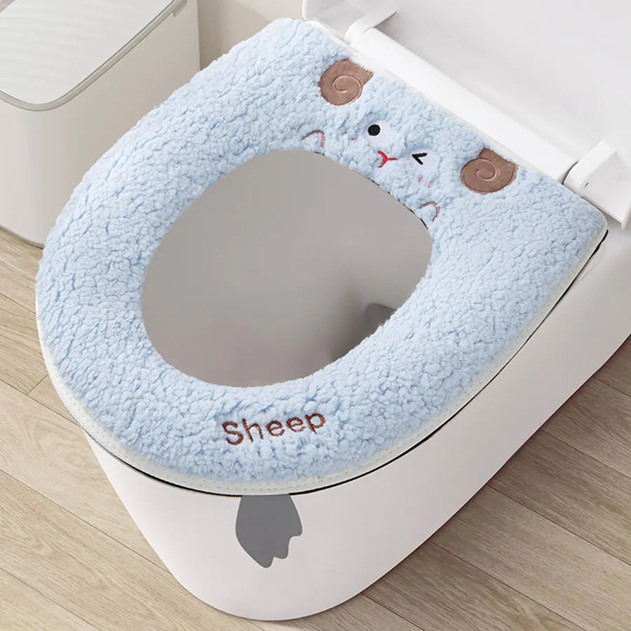Disposable Toilet Seat Cover Mat Portable Non-Woven Waterproof Safety Toilet Seat Pad for Travel Camping