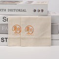 Luxury Custom Logo Envelope Cotton Ring Earring Necklace Jewelry Packaging Pouch Bag