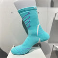 Custom Premium Designer Basketball Football Running Crew Sport Socks Cotton Sweat-Absorbent for Spring Knitted Techniques