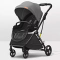 Lightweight Aluminum Frame Baby Pram Passed EN1888 ASTM Foldable Two-Way Push Toddler Stroller Compact Features Passed Puschairs