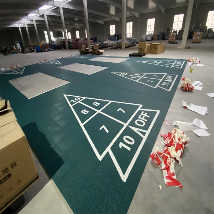 Outdoor Shuffleboard Courts DIY Shuffleboard Court Flooring MegaBDM