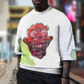 Men Wholesale Oversized Screen Printing T Shirt Manufacturer Custom Heavy Cotton Boxy Cropped Drop Shoulder T-Shirt