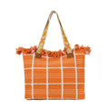 Fashion Large Capacity Eco Friendly Handbag Tassel Canvas Beach Casual Tote Bag With  Fringe Multi-use Tote Bag for Women