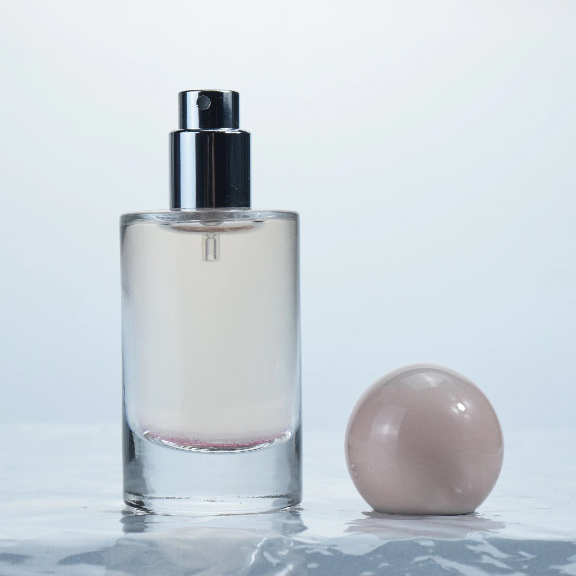 Wholesale Price Luxury Lady Gift Cylinder Crimp Neck 30ml 50ml 100ml Perfume Bottle