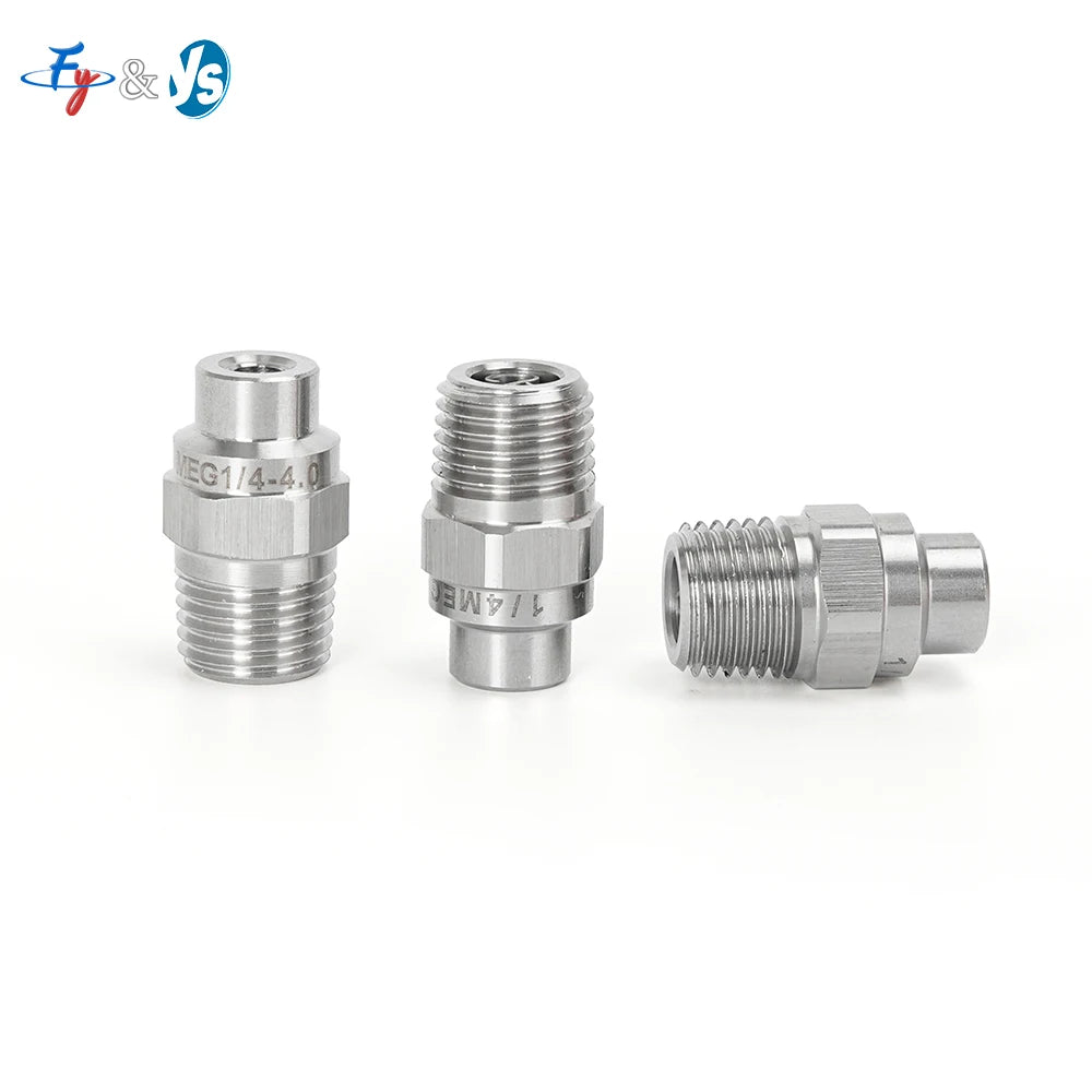 1/4" MEG Wash Jet Nozzle High Pressure Impact Cleaning Nozzle Solid Stream Nozzle