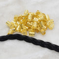 1000Pcs Gold Silver Mix 10/8mm Hair Braid Dread Dreadlock Beads 8MM Hole Adjustable Cuff Clip 8mm Hole Clip Hair Styling Diy