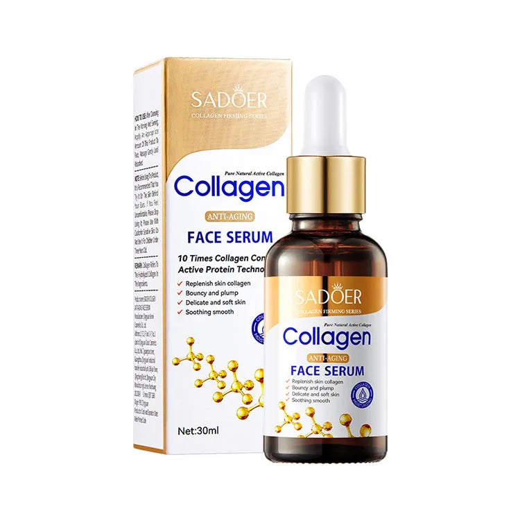 Private Label Wholesale Best Facial Care Serum Moisturizer Replenish Skin Collagen Anti-aging Face Serum