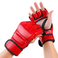 Factory Production Half Finger Fighting Gloves UFC Thickened Adult Fighting  Sports Boxing Glove Training Muay Thai Gloves