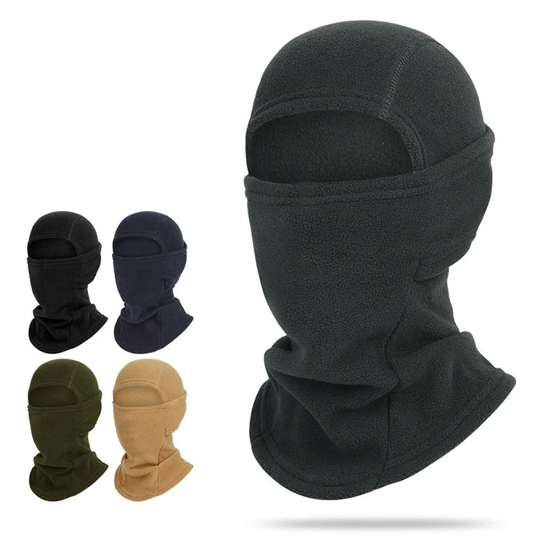 Full Face Ski Mask Man Winter Balaclava Fleece Face Mask Warm Winter Ski Mask Outdoor Head Cover FaceMask