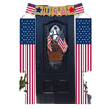 Single Side Sign With USA Stars and Stripes Door Banner for Wall Hanging Decorations