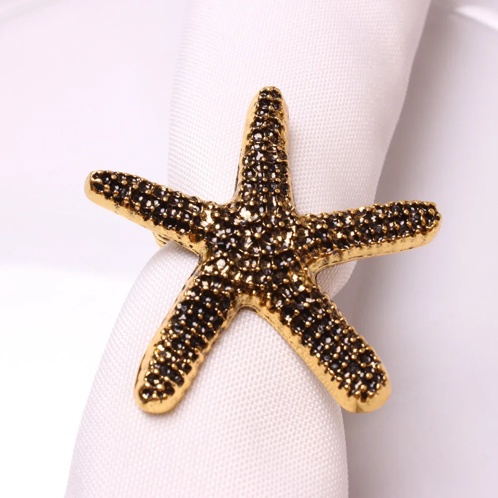 Sea Animals Napkin Holder Metal Napkin Ring