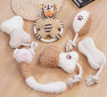 Wholesale Squeaky Stuffed Plush Dog Toys Fun Durable Chewers Set for Small & Medium Pet Dog Chew Toys Interactive Clean Teeth