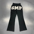 Custom Blank Plain Joggers Stacked Printing Logo Drawstring Casual Sweat Pants Flared Sweatpants Men's Pants Trousers