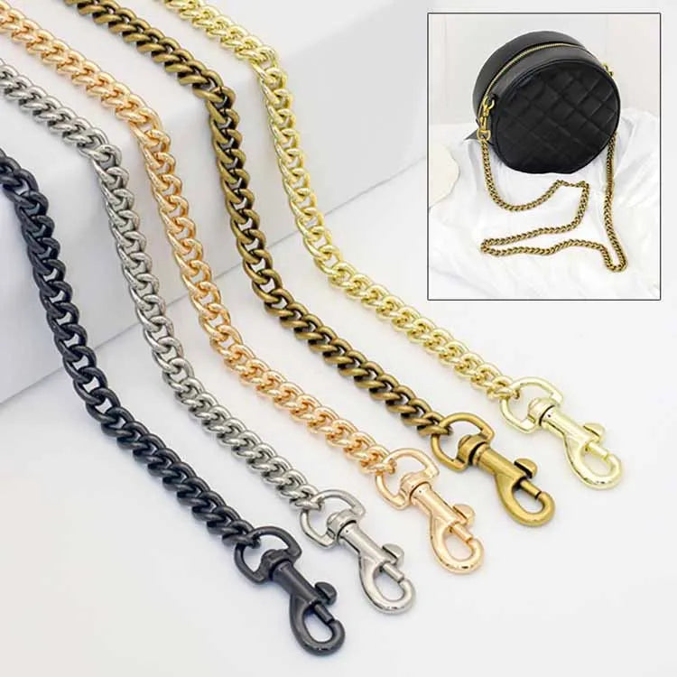 BC057 High-end Rewin New Trendy Colorful  Carabiner Hook Handbag Metal Chain for Ladies Bag Handle Replacement