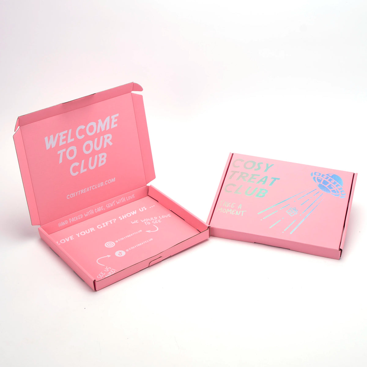 A4 A3 Corrugated Cardboard Postage Box Holographic Shipping Mailing Box Envelope Large Letter Postal Box