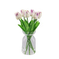Tizen Artificial Tulip Flowers Bouquet Artificial Flower Wedding Garden Decoration Home Vase Decor Plants