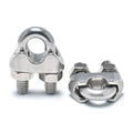 Rigging Hardware Fittings U Bolt DIN741 Stainless Steel Clamp Wire Rope Clip