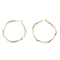2023 Fashion Dainty S925 Sterling Silver Needle Hoop Earrings Minimalist Geometric Big Round Shape Hoop Earrings for Women Girls