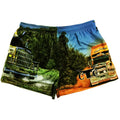 Free Design Service Fast Turnaround Custom Footy Shorts Cotton Polyester Rugby Short With Zip Pockets