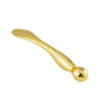 Diy Eye Massage Spoon Gold Alloy Metal Eye Cream Applicator Stick Eye Cream Mixing Spatula Scoop Anti Wrinkle Massage Sticks Makeup
