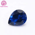 Hotsale Pear Shape Spinel Blue Sapphire Gemstones 2x3mm to 8x10mm  Heat Resistant Wax Setting 113# Blue Spinel Gems