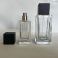 Flat Wooden Perfume Bottle Cap for Skin Care Essential Oil Pump Sprayer Sealing Type