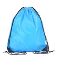 New Wholesale Polyester Drawstring Backpack Unique Design Printed Folding Shopping Bags