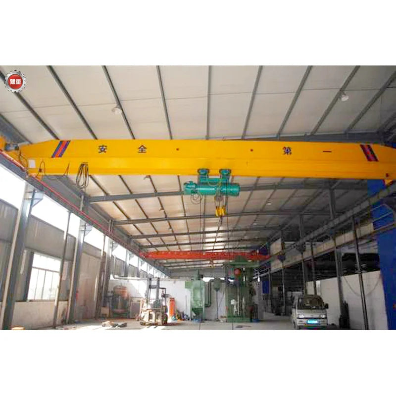 Light Bridge Crane Manufacturer Overhead Crane with Rail 3ton 5ton 8ton 10 Ton Single Girder Bridge Crane