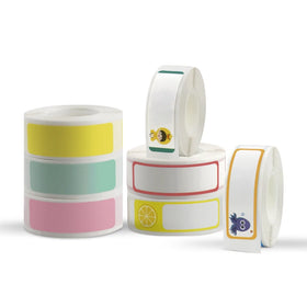 Marklife P12/P15/M1/P50 Adhesive Sticker Colored Thermal Printing Paper Roll Thermal Sticker Label