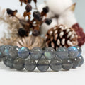 Wholesale AAA Grey Labradorite for Jewelry Making Beads Natural Grey Labradorite Loose Gemstone Beads 15.5" MegaBDM