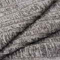 New Arrival 240gsm Melange Knit Rib Fabric 72% Polyester 23% Rayon 5% Spandex Stretch Lightweight High Grade Garment Shirts