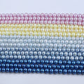 Zhuji Wholesale Natural 7-8mm Potato Shape  Freshwater Pearl Strands